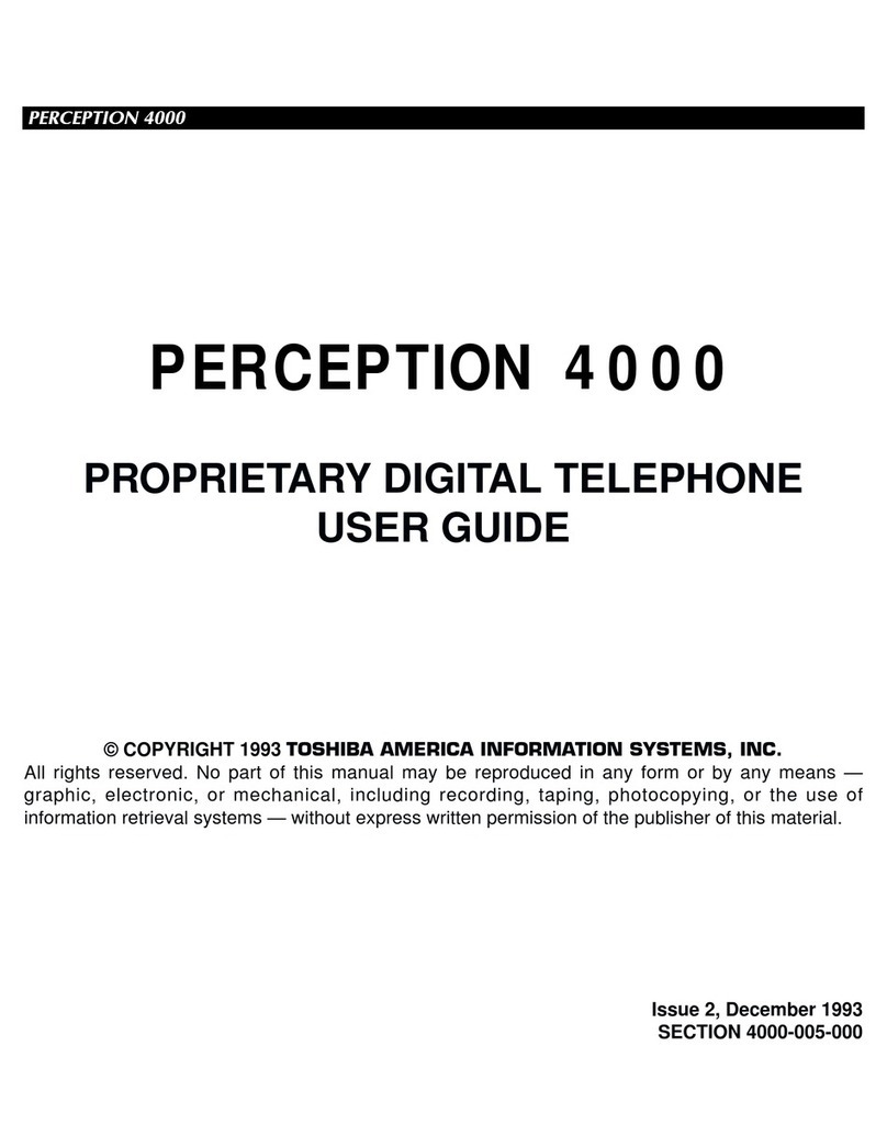 Toshiba PERCEPTION 4000 User manual