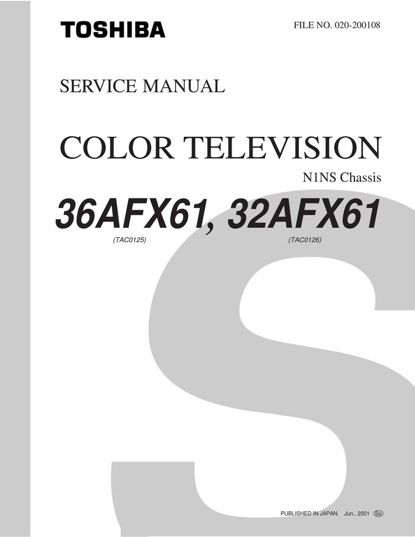 Toshiba 36AFX61 User manual