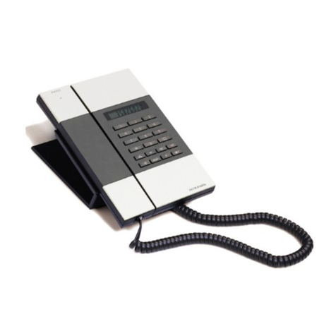 Jacob Jensen Telephone 3 User manual Jacob Jensen Telephone 3 User manual