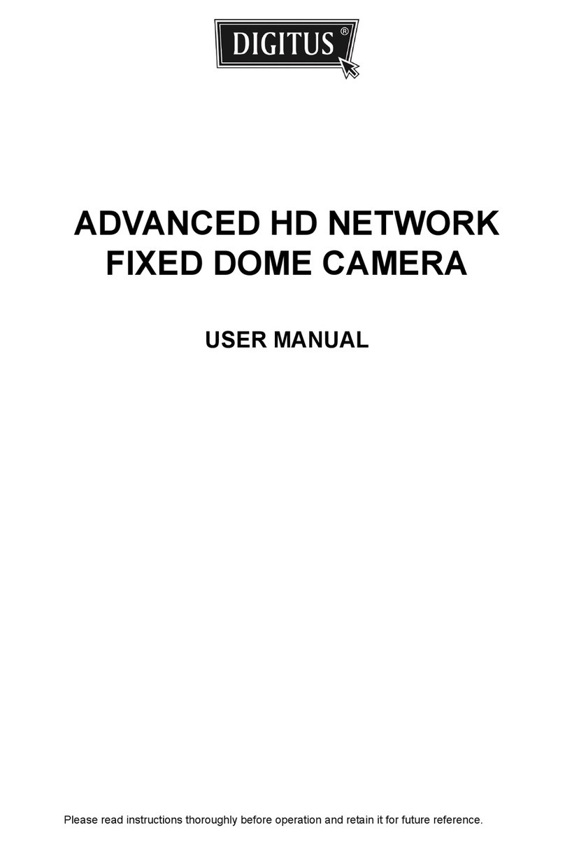 Digitus ADVANCED HD NETWORKFIXED DOME CAMER User manual Digitus ADVANCED HD NETWORKFIXED DOME CAMER User manual