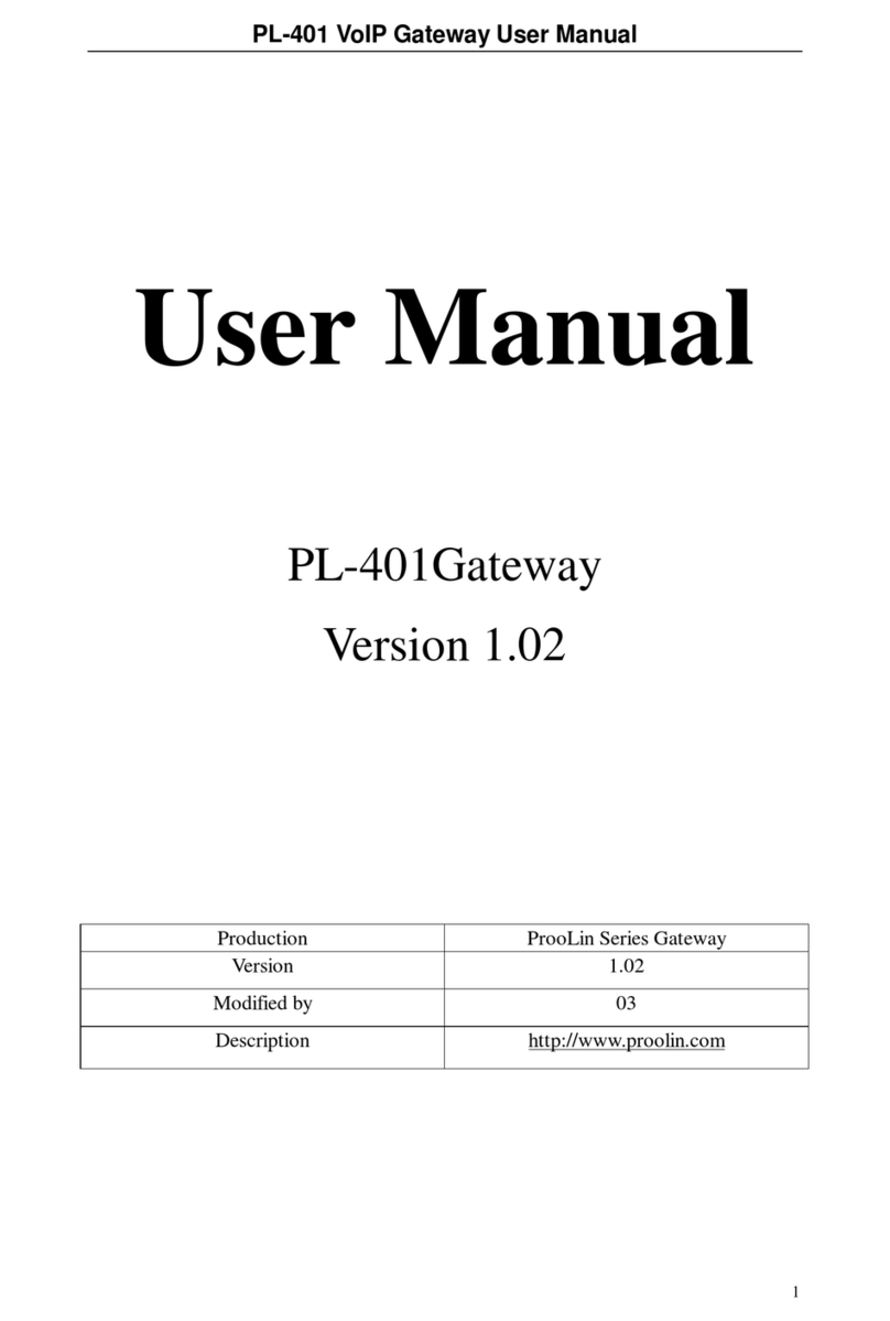 ProoLin PL-401 user manual