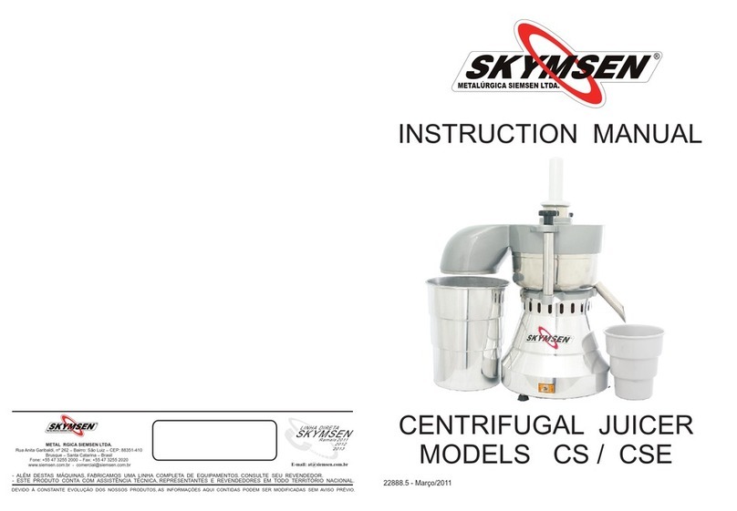 Skymsen CS instruction manual