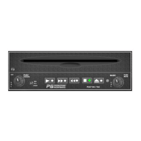 PS Engineering PCD7100 Installation and operation manual