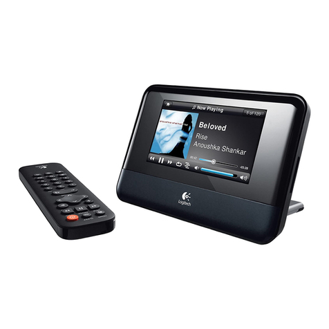 Logitech Squeezebox Touch quick start guide