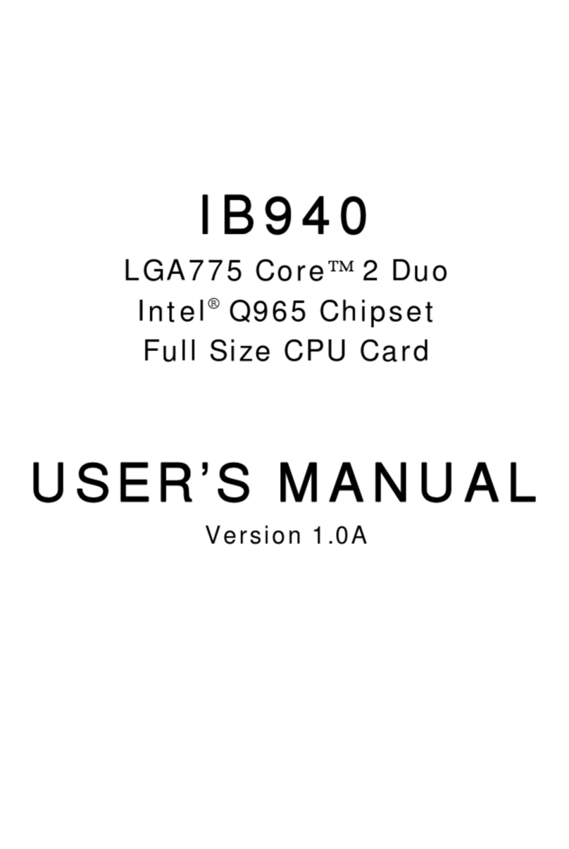 IBASE Technology IB940 User manual