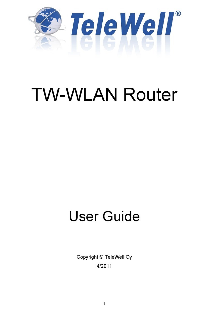 TeleWell TW-WLAN user guide