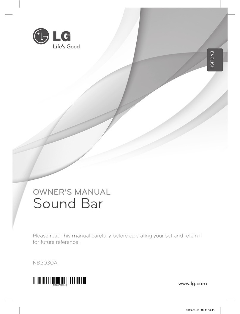 LG NB2030A User manual