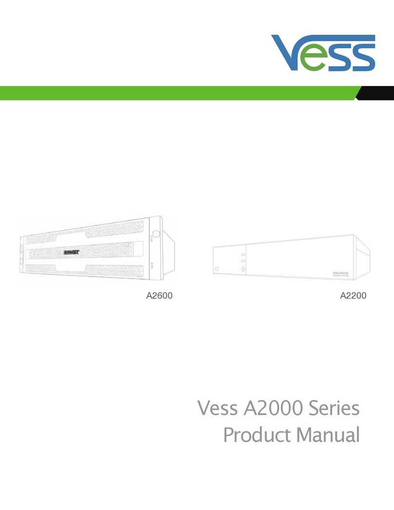 Vess A2600 product manual
