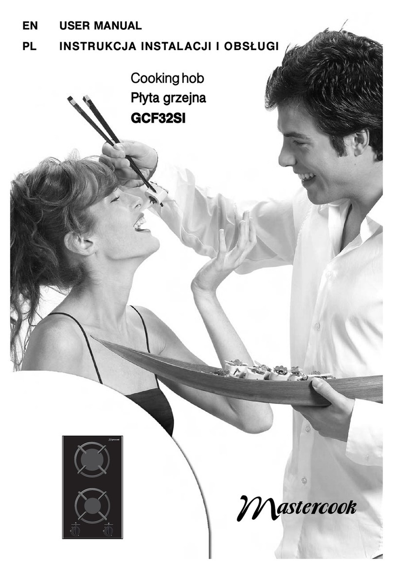 Master cook GCF32SI user manual