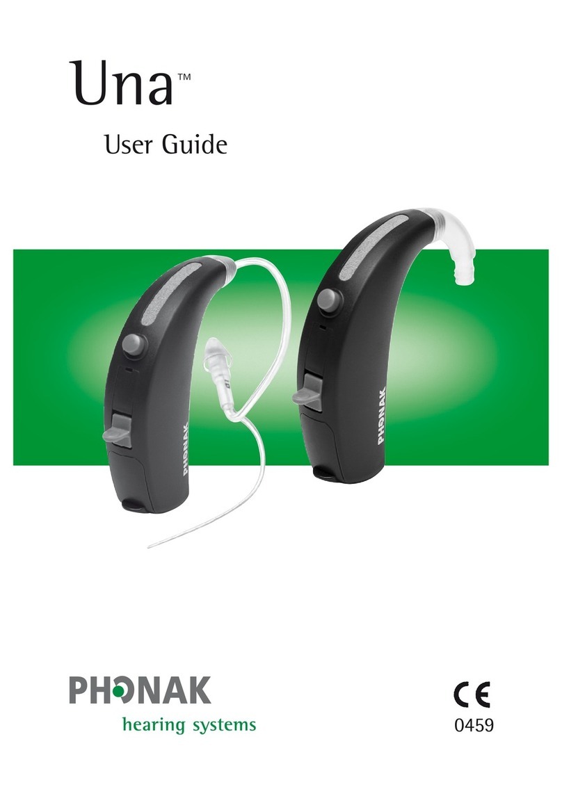 Phonak Una User manual Phonak Una User manual