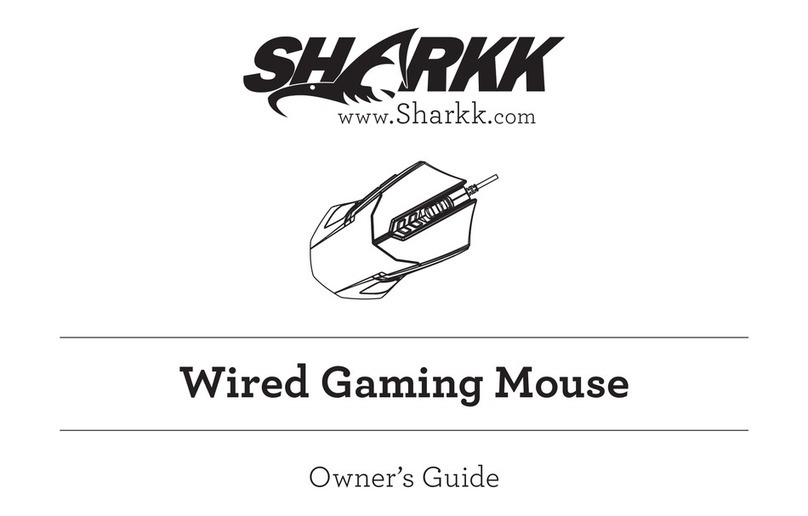 Sharkk Wired Gaming Mouse owner's guide