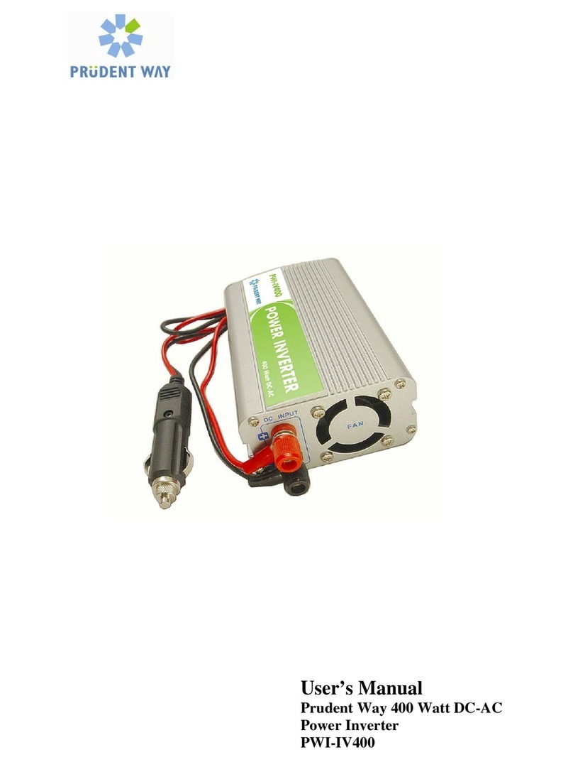 Prudent Way PWI-IV400 user manual Prudent Way PWI-IV400 user manual