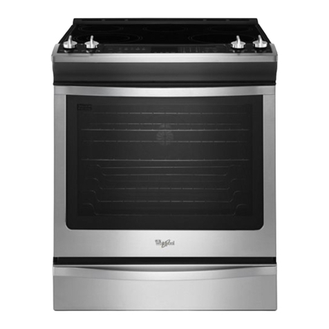 Whirlpool ELECTRIC RANGE User instructions