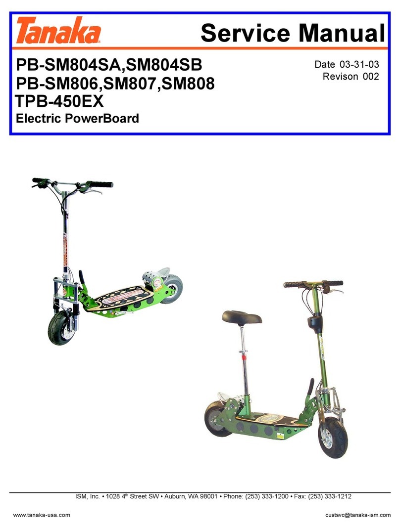 Tanaka PB-SM804SA User manual