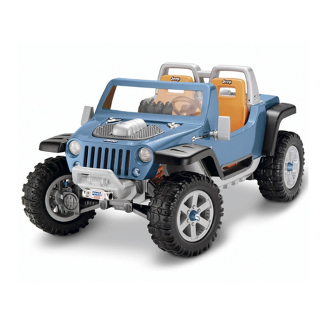 Power Wheels J4394 owner's manual