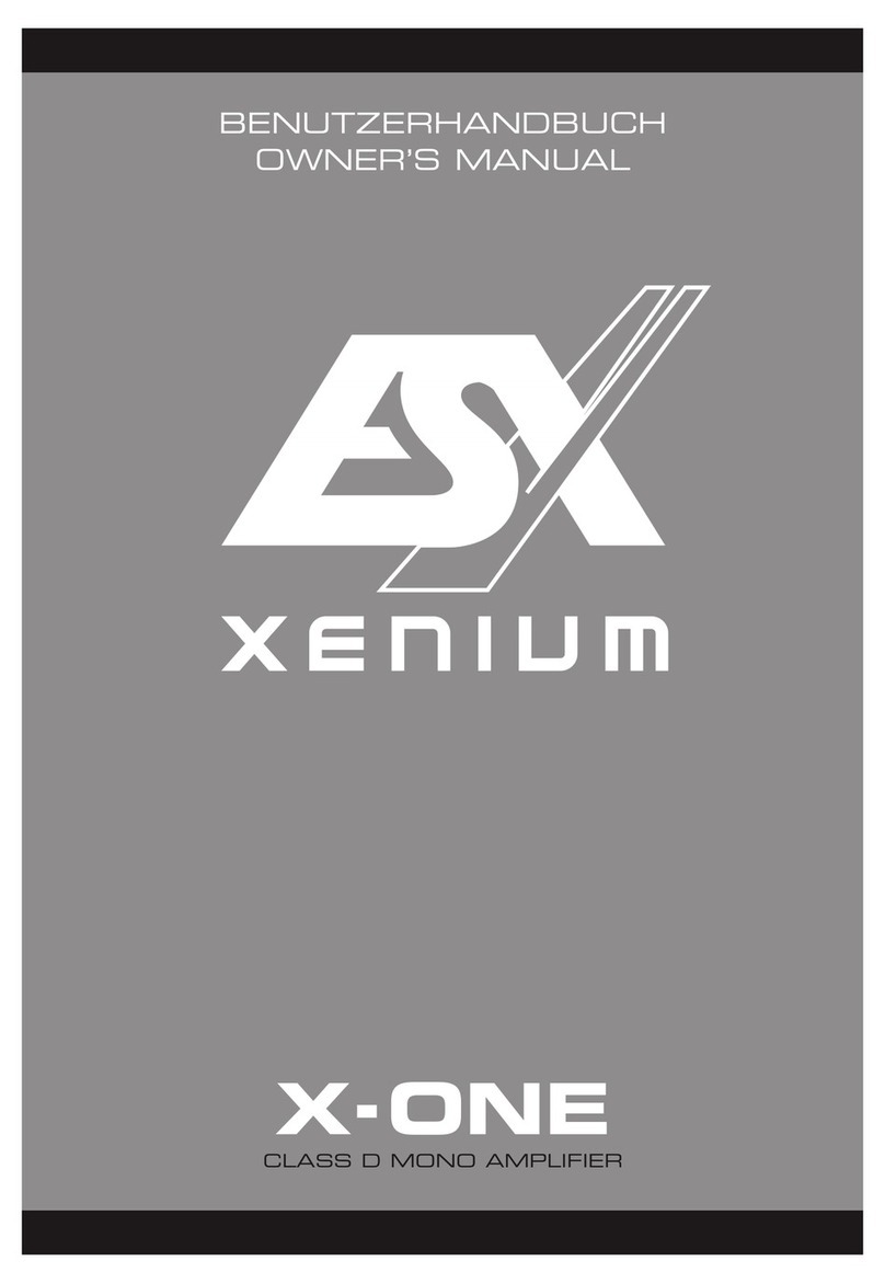 xenium X-ONE owner's manual