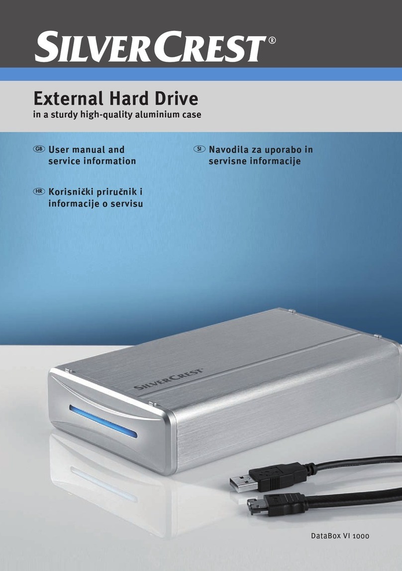 Silvercrest DataBox VI 1000 User manual and service information