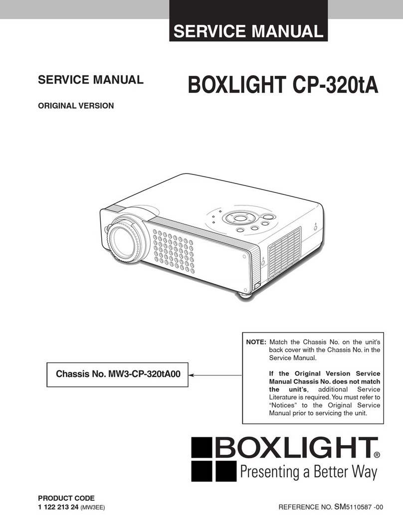 BOXLIGHT CP-320tA User manual