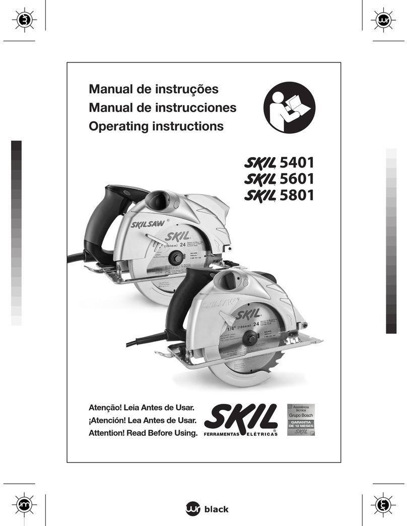Skil 5601 operating instructions