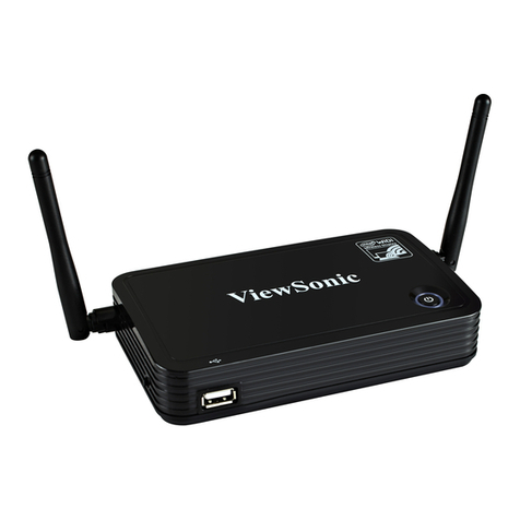 ViewSonic WPG-370 User manual
