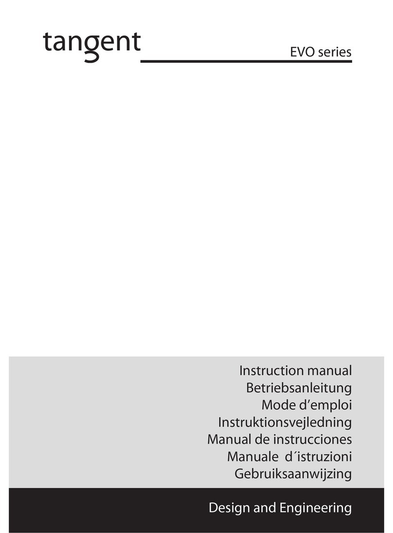 Tangent EVO series User manual