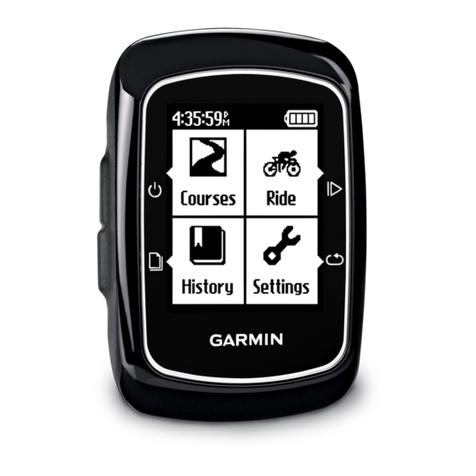 Garmin Edge 200 owner's manual