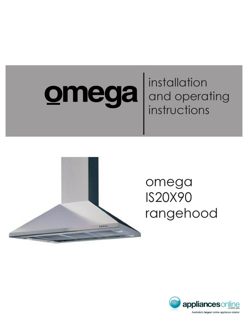 Omega IS20X90 User manual