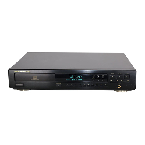 Marantz CD-43 Service manual