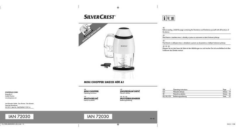Silvercrest SMZ CD 400 A 1 User manual
