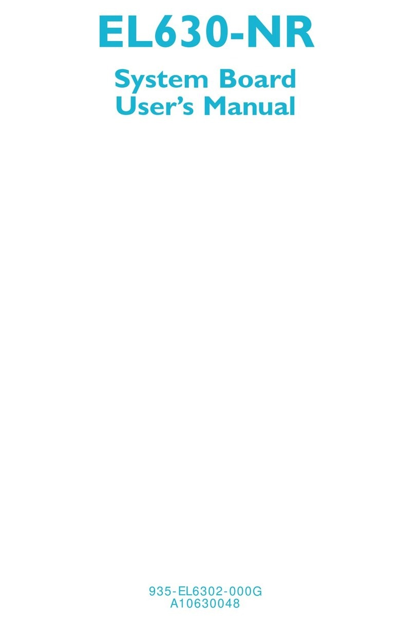 DFI EL630-NR User manual