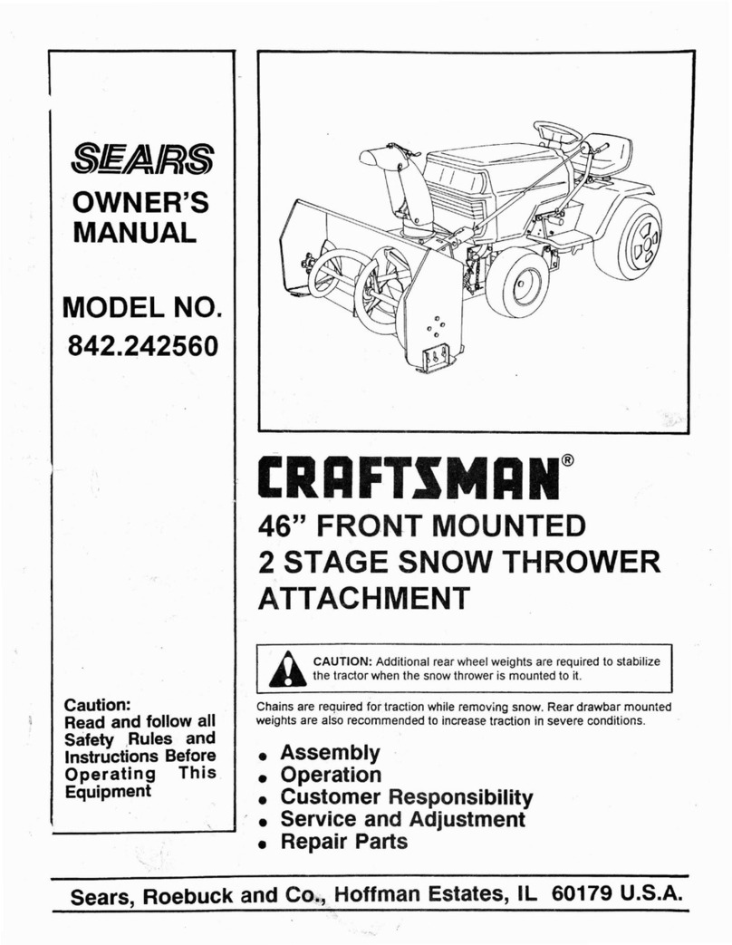 Craftsman 842.242560 User manual