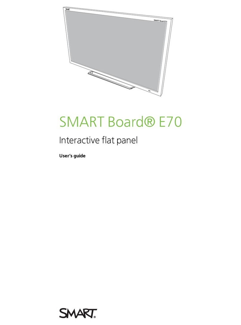 SMART Board Board E70 User manual
