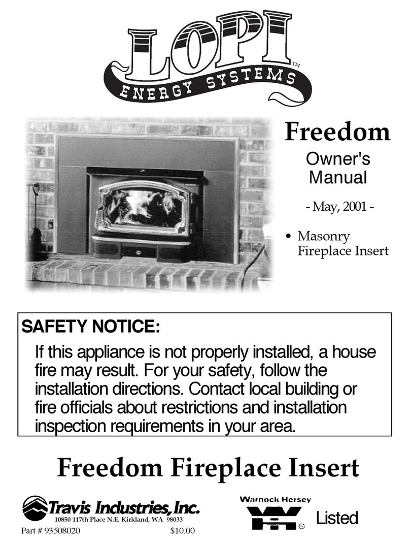 Lopi Freedom User manual