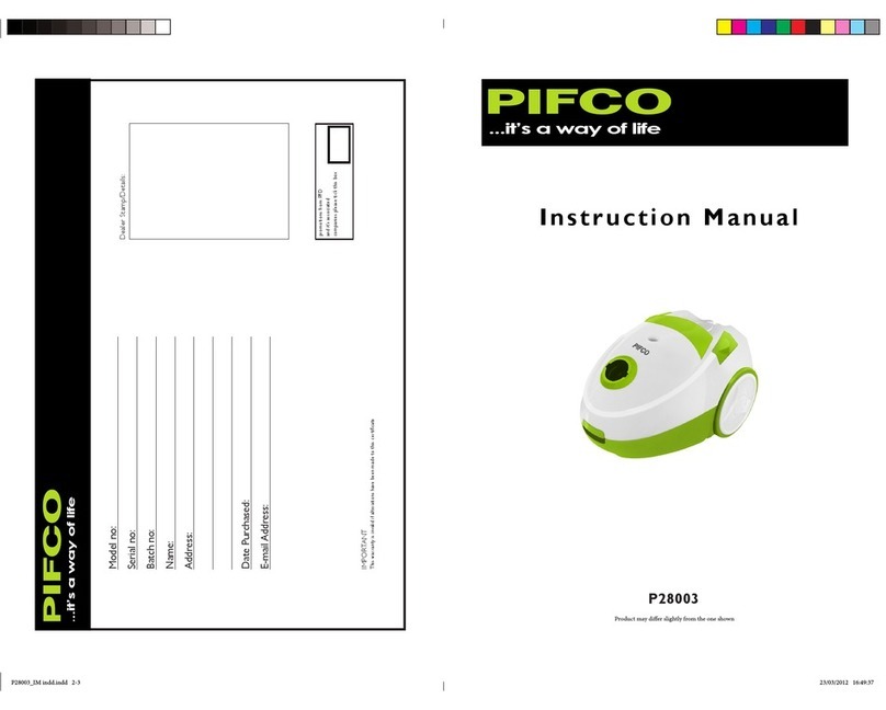 Pifco P28003 User manual Pifco P28003 User manual
