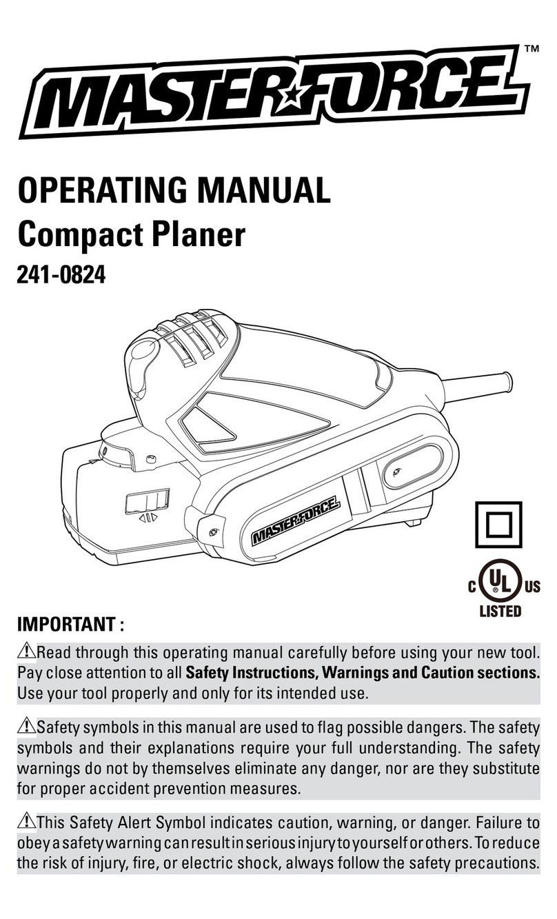 MasterForce 241-0824 operating manual