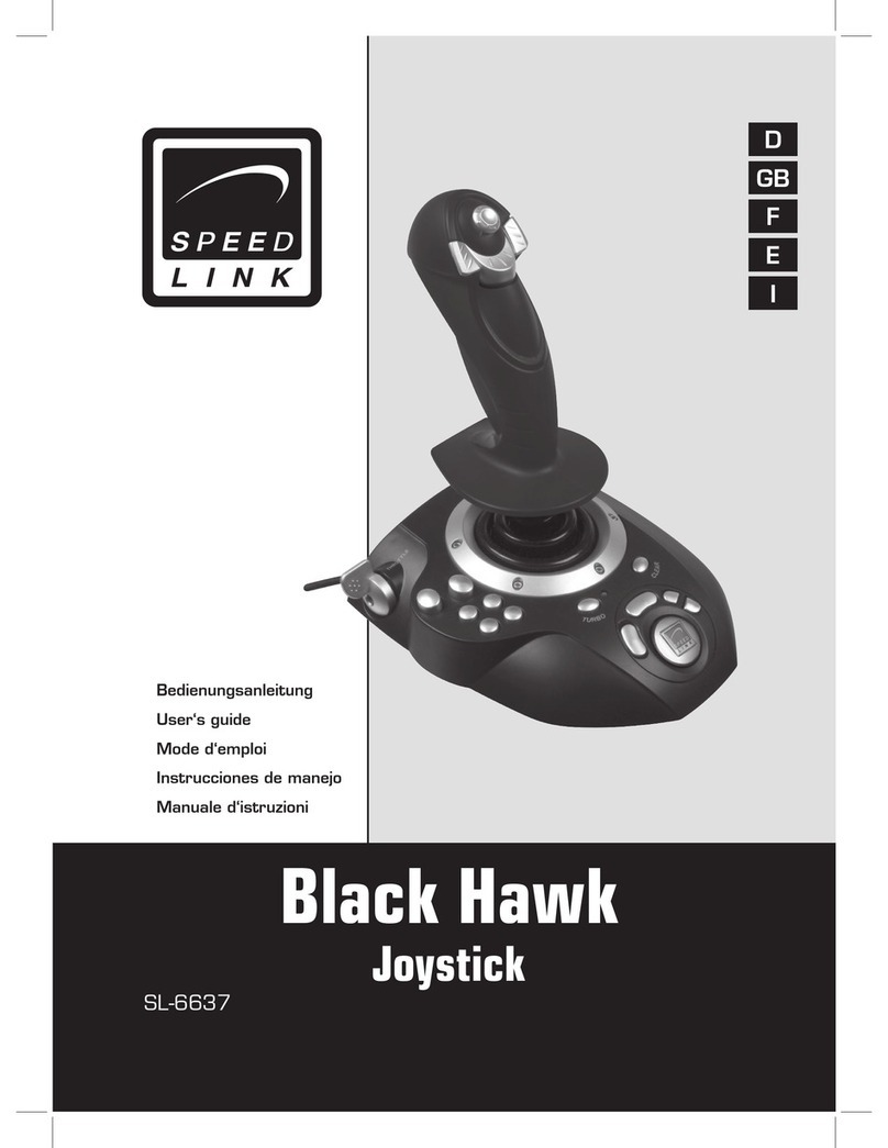 Speed Link Black Hawk SL-6637 User manual