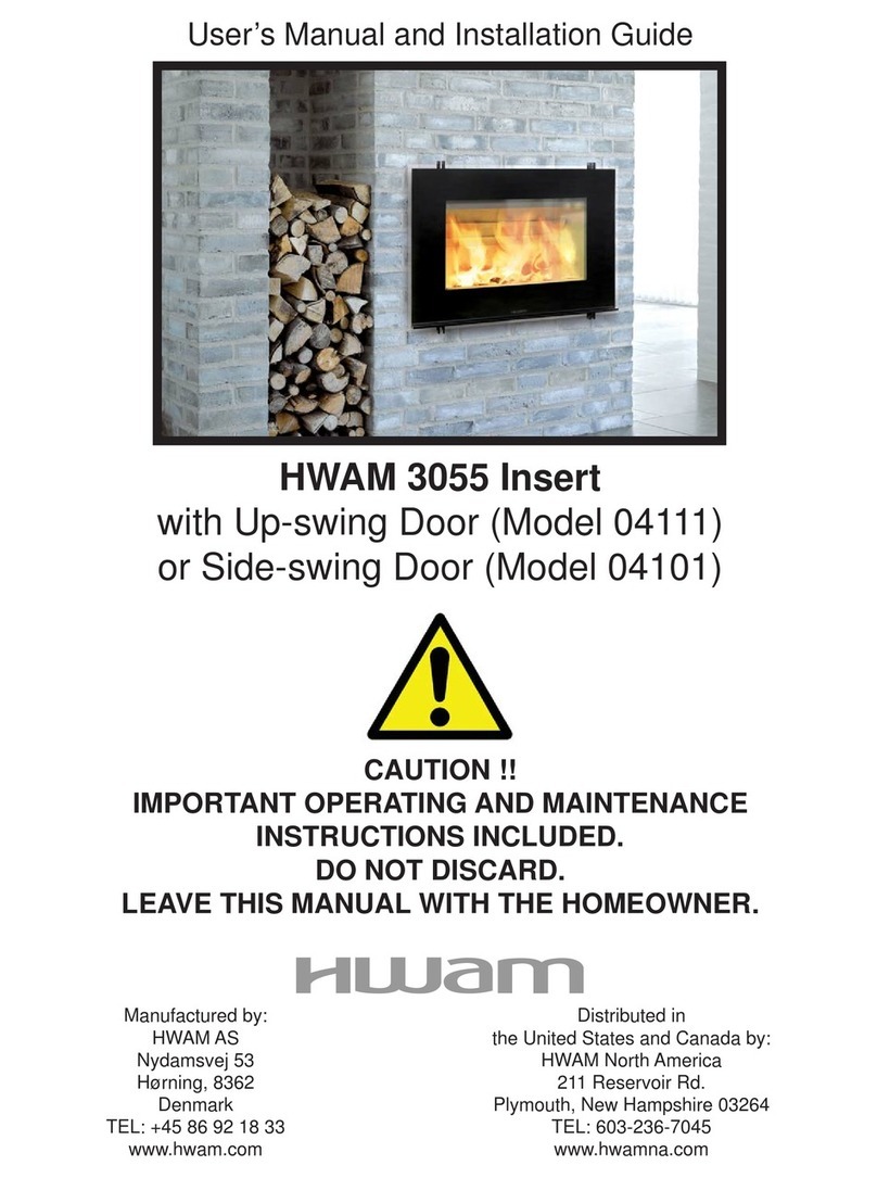 HWAM 3055 User manual and installation guide