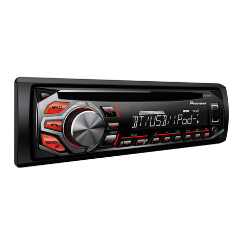 Pioneer DEH-X16UB User manual