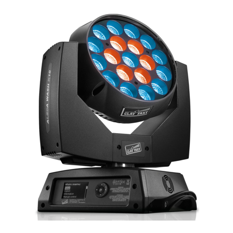 Claypaky C61401 User manual