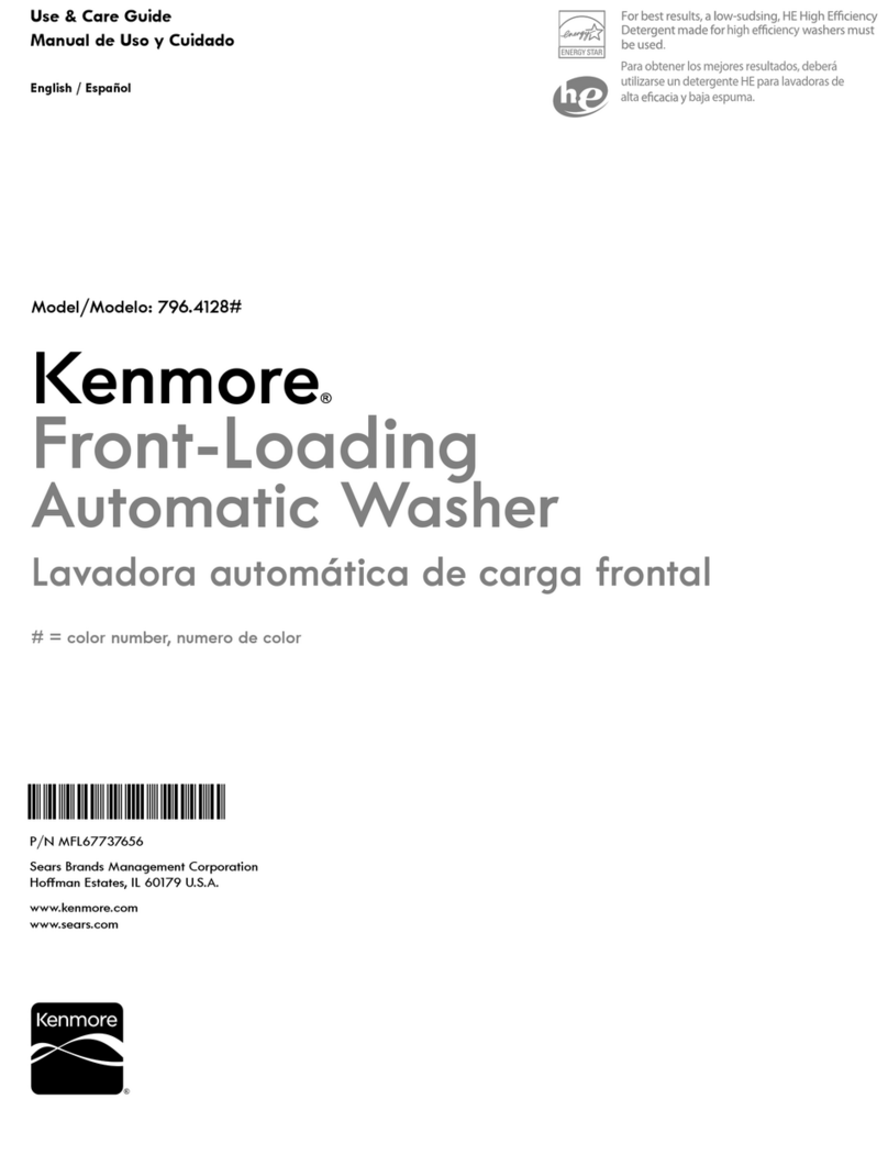 Kenmore 796.4128 Series Use & care guide
