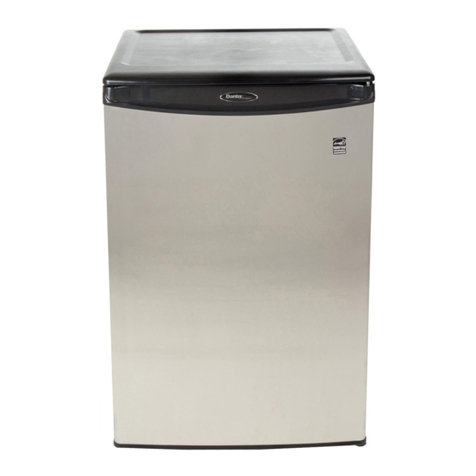 Danby Designer DCR34W User manual