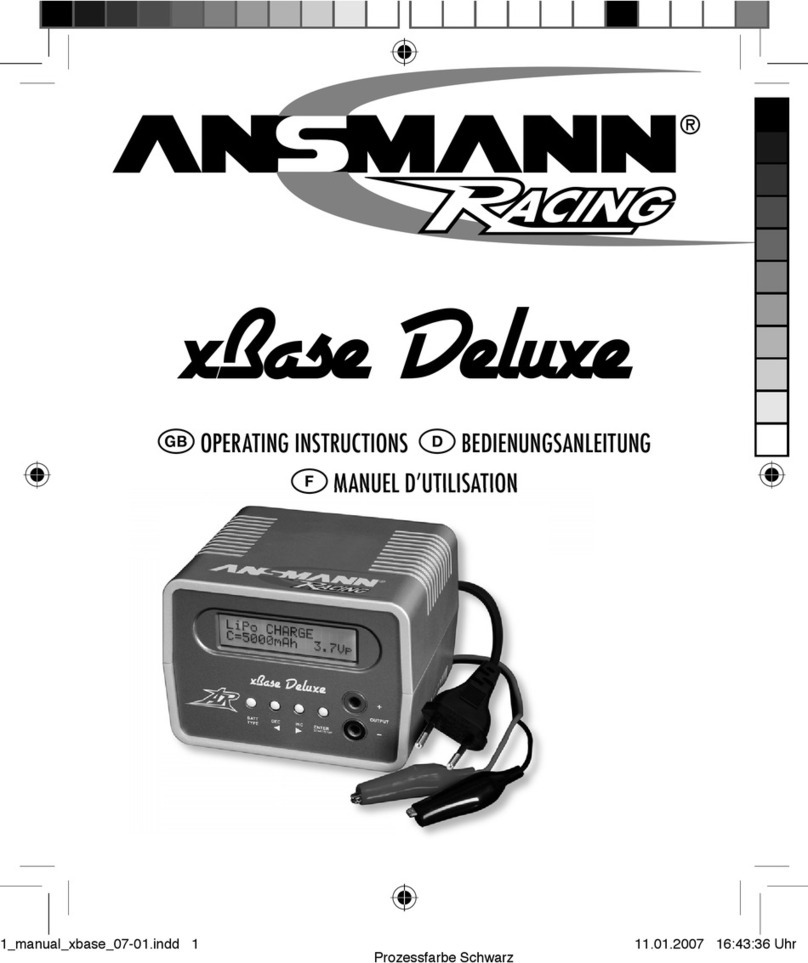 Ansmann Racing xBase Deluxe User manual