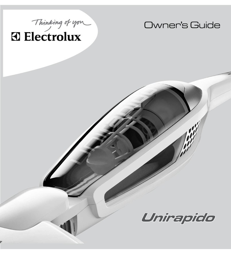 Electrolux UniRapido owner's guide