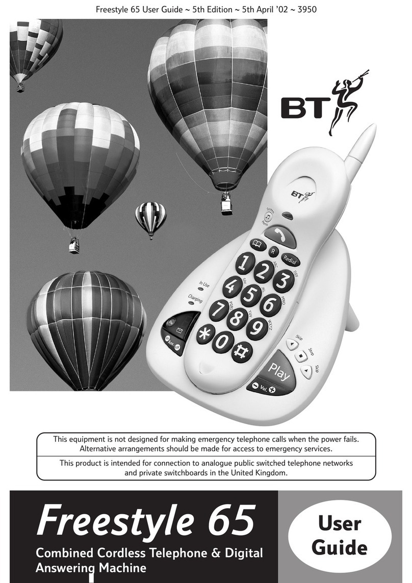 BT FREESTYLE 65 User manual