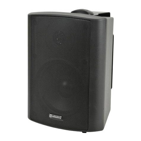 Adastra BC3V User manual