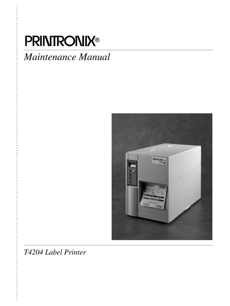 Printronix T4204 User manual