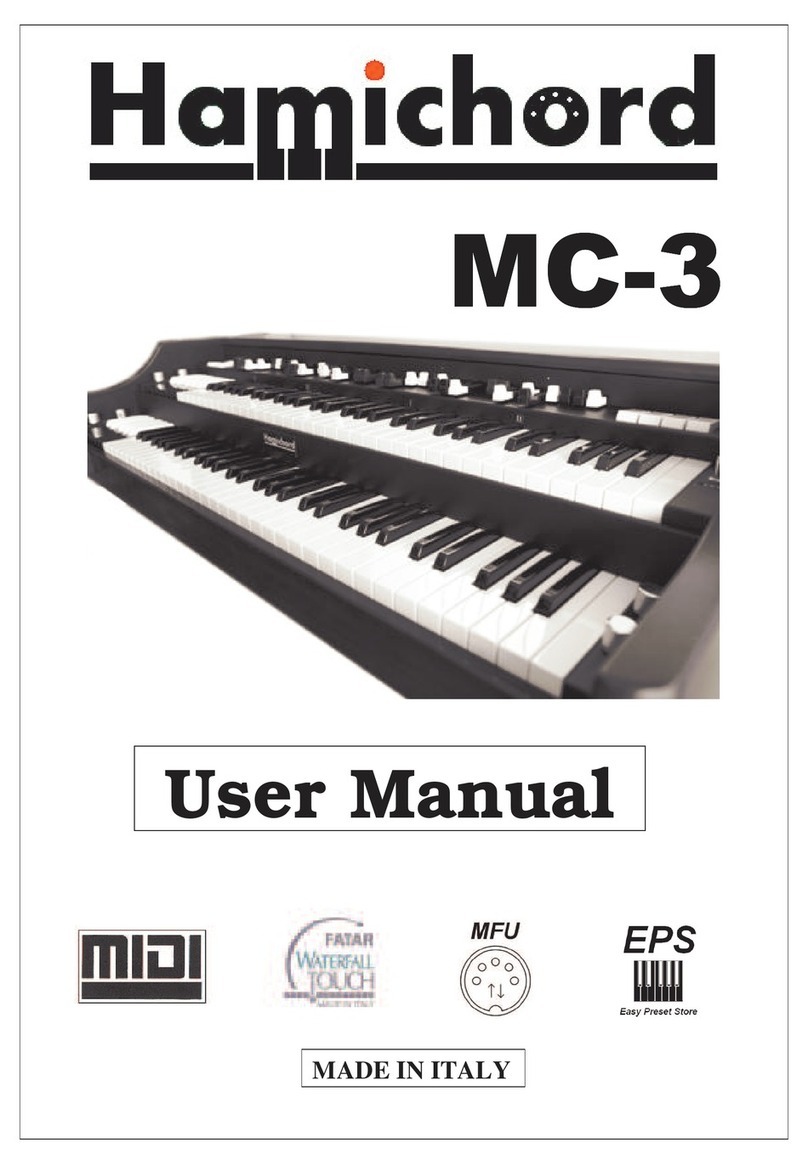 Hamichord MC-3 user manual