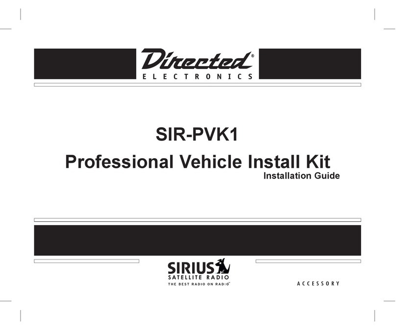 Directed Electronics SIR-PVK1 User manual