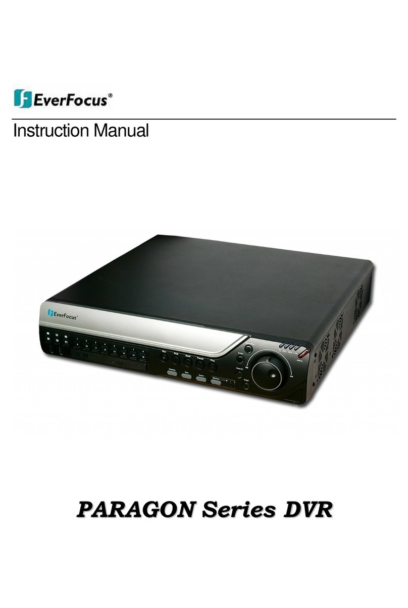 EverFocus PARAGON Series instruction manual