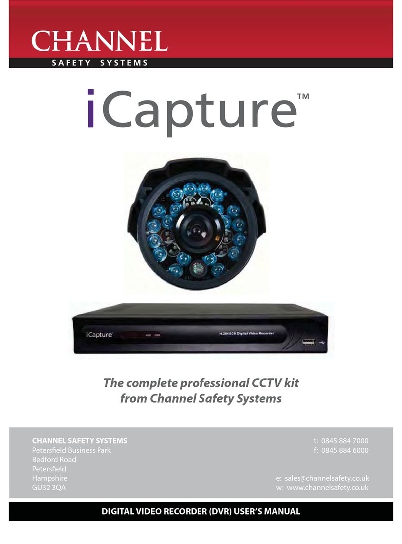 Channel Safety Systems iCapture user manual